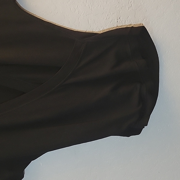 IDEOLOGY Small Mock Wrap Sweater Shirt - Picture 4 of 6